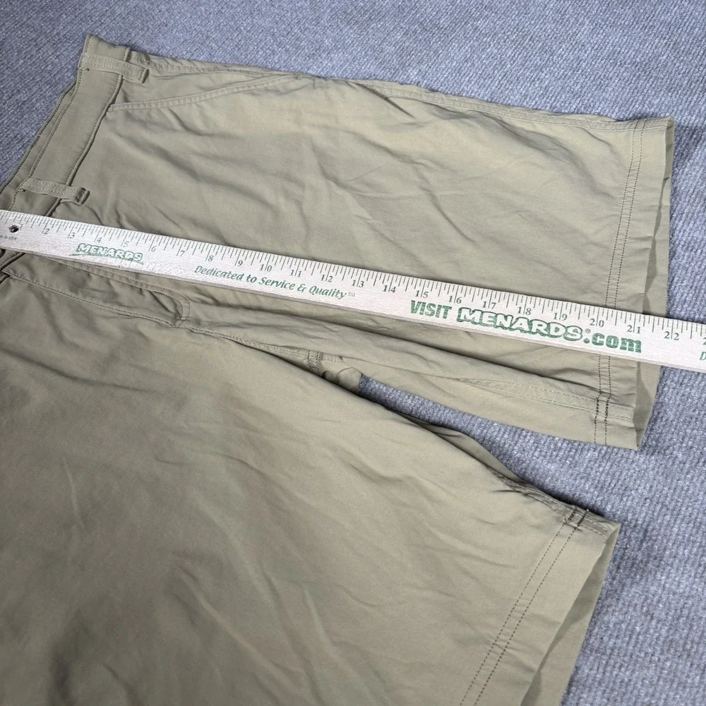 Eddie Bauer Travex Shorts Mens‎ 42 Beige Tan Horizon Guide Chino Stretch Nylon